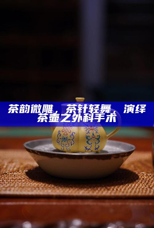 茶韵微雕，茶针轻舞，演绎茶壶之外科手术